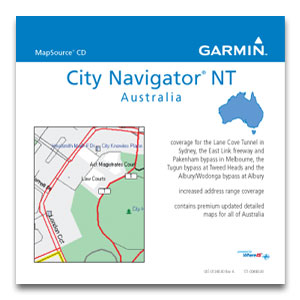 MapSource City Navigator Australia NT